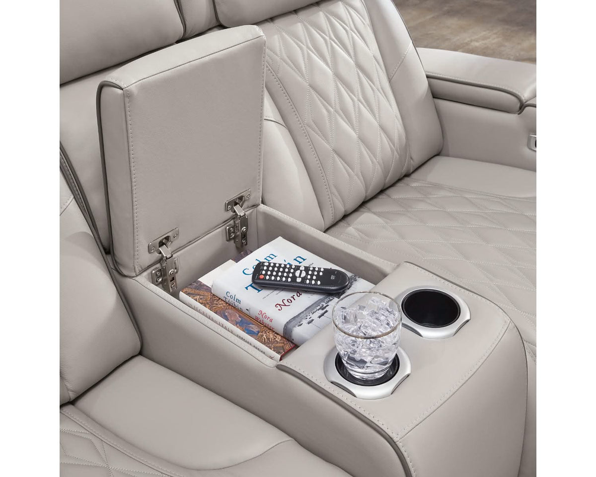 Boyington Power Reclining Loveseat with Console