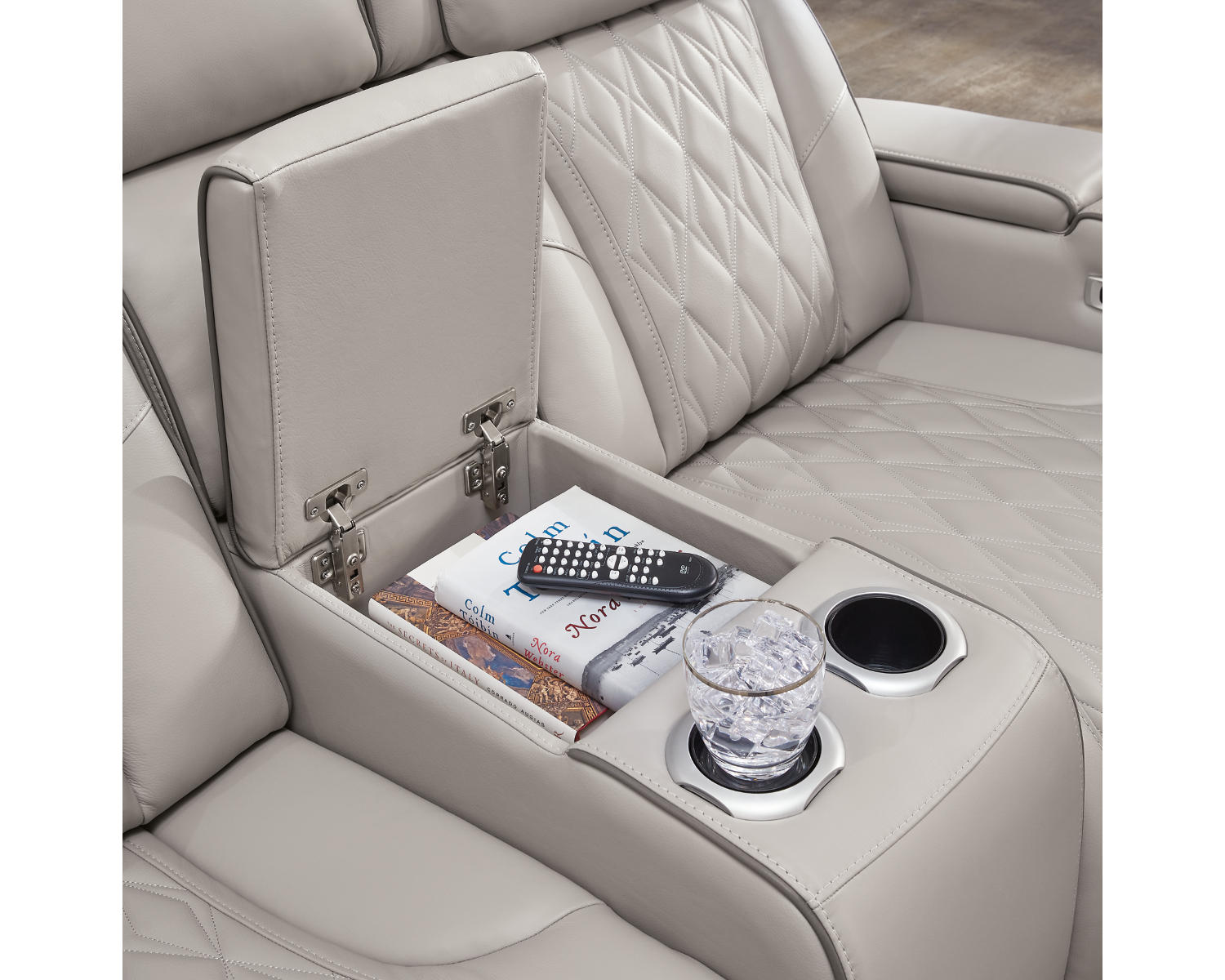 Boyington Power Reclining Loveseat with Console