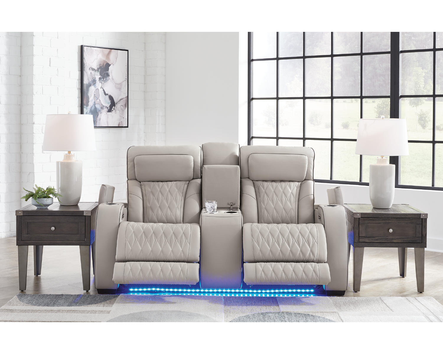 Boyington Power Reclining Loveseat with Console