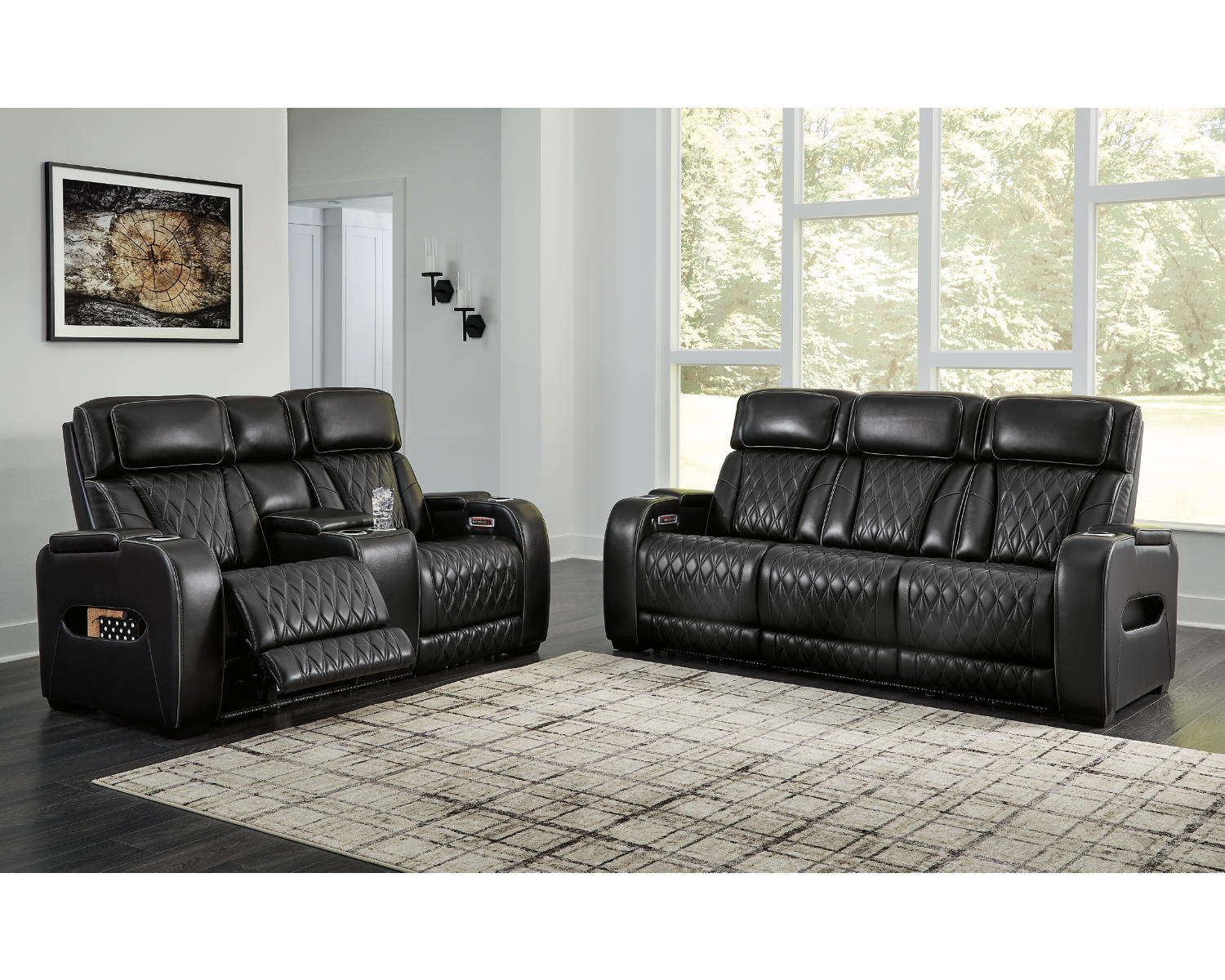 Boyington Power Reclining Sofa and Loveseat