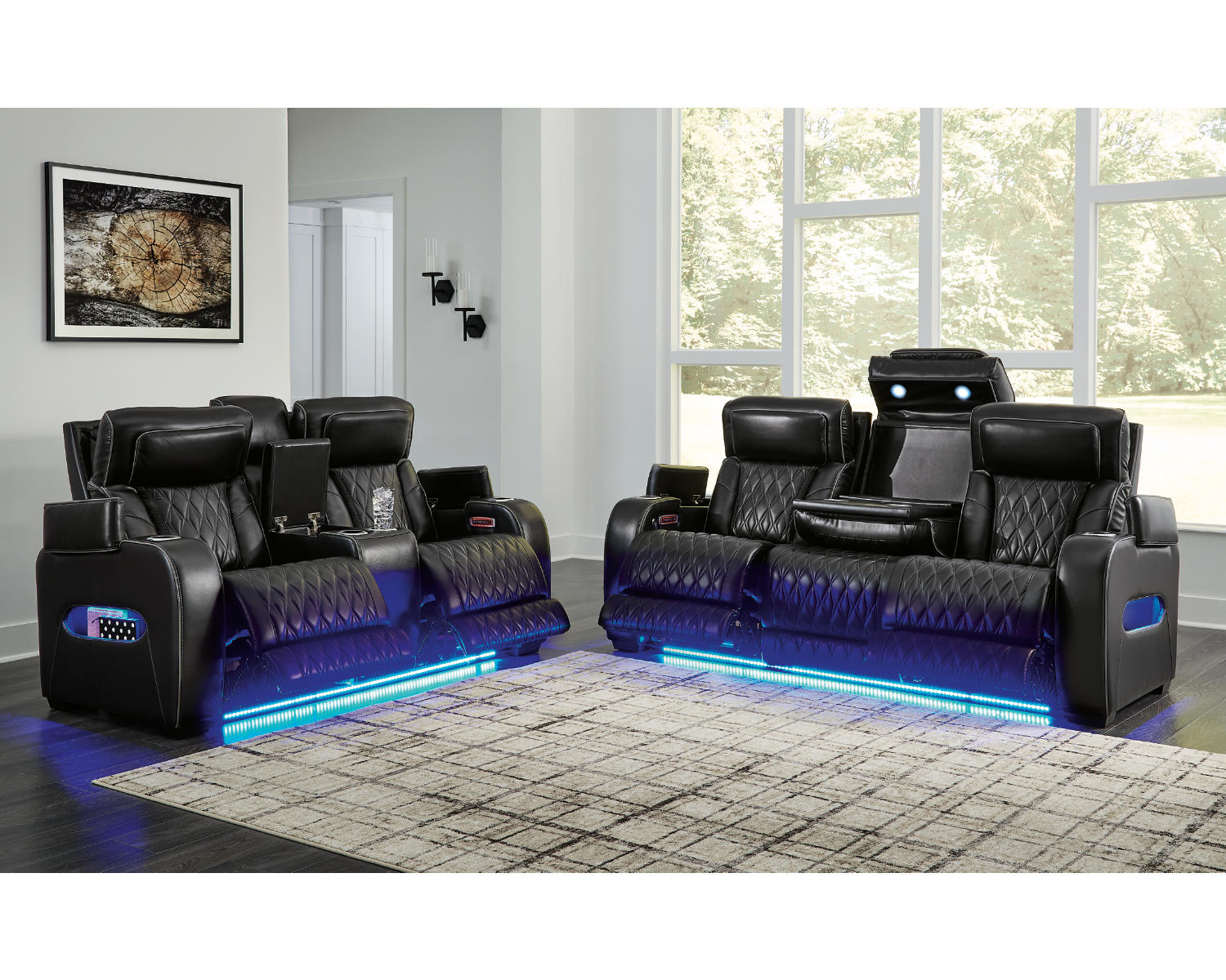 Boyington Power Reclining Sofa and Loveseat