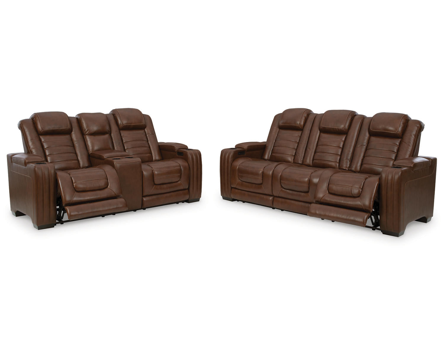 Backtrack Power Reclining Sofa and Loveseat