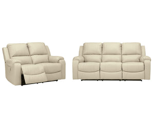 Rackingburg Power Reclining Sofa and Loveseat