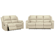 Rackingburg Reclining Sofa and Loveseat