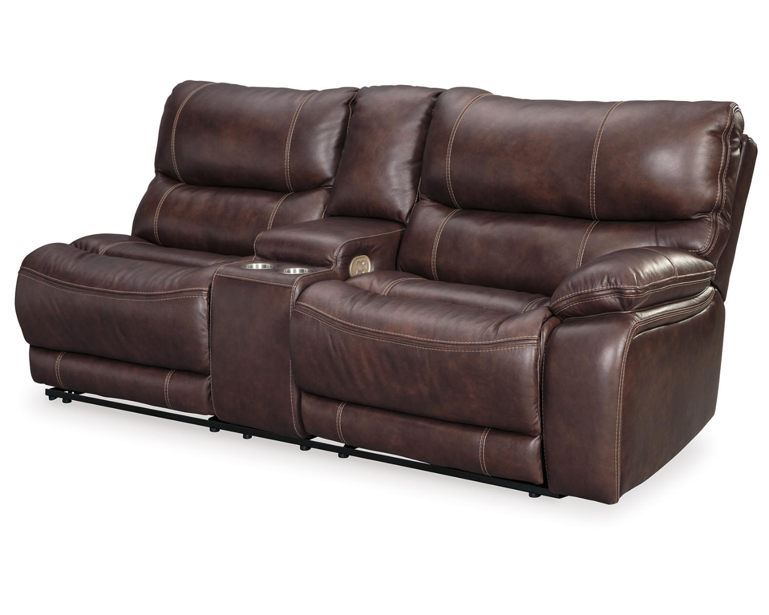 Muirfield Right-Arm Facing Power Reclining Loveseat with Console