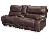Loveseat eléctrico reclinable con brazo derecho y consola Muirfield