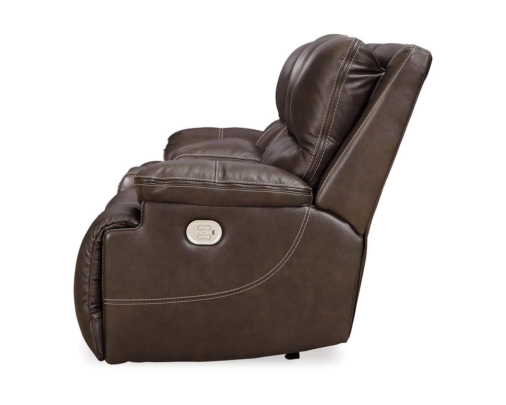 Loveseat reclinable eléctrico Ricmen con consola