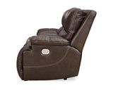 Loveseat reclinable eléctrico Ricmen con consola