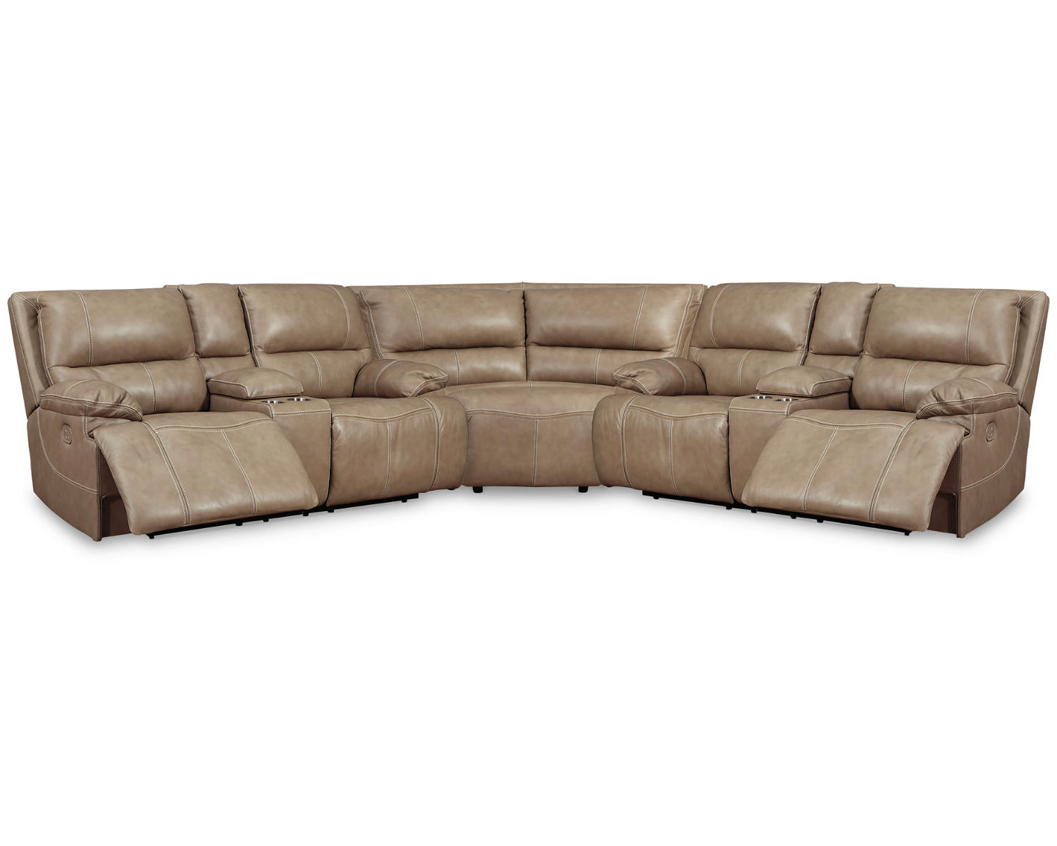 Ricmen 3-Piece Power Reclining Sectional