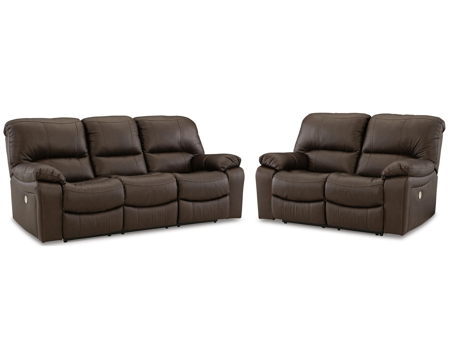 Leesworth Power Reclining Sofa and Loveseat