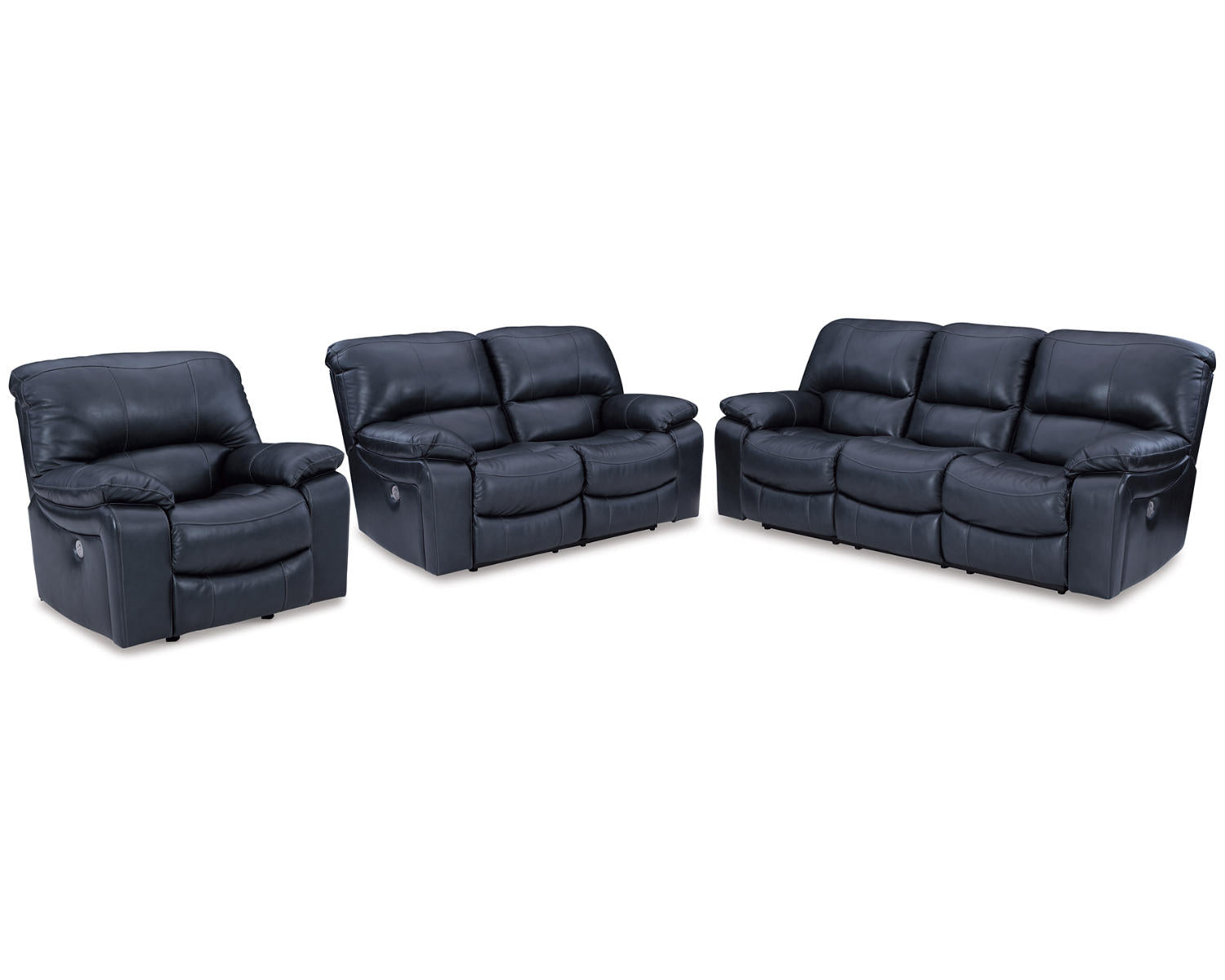 Leesworth Power Reclining Sofa, Loveseat and Recliner