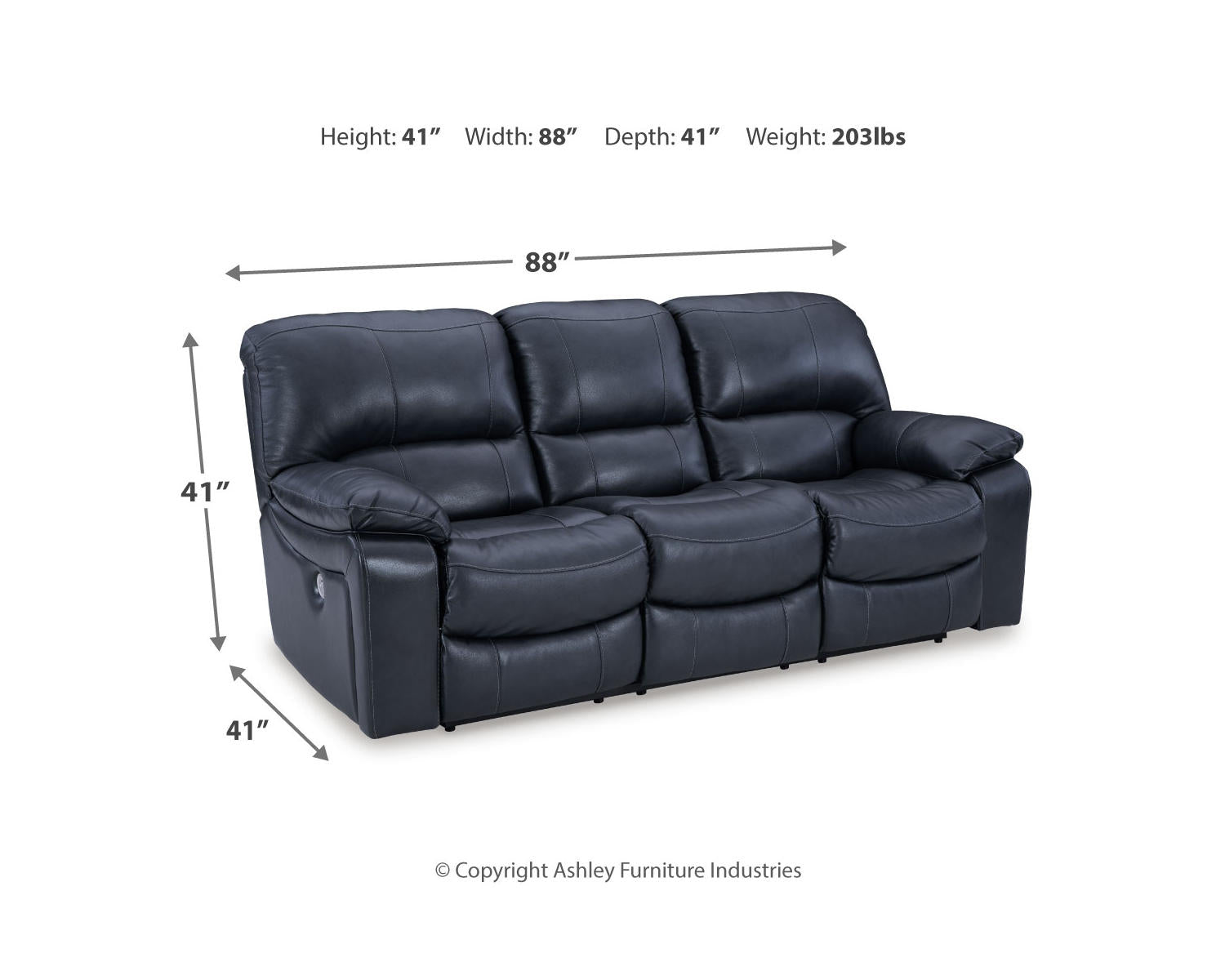 Leesworth Power Reclining Sofa