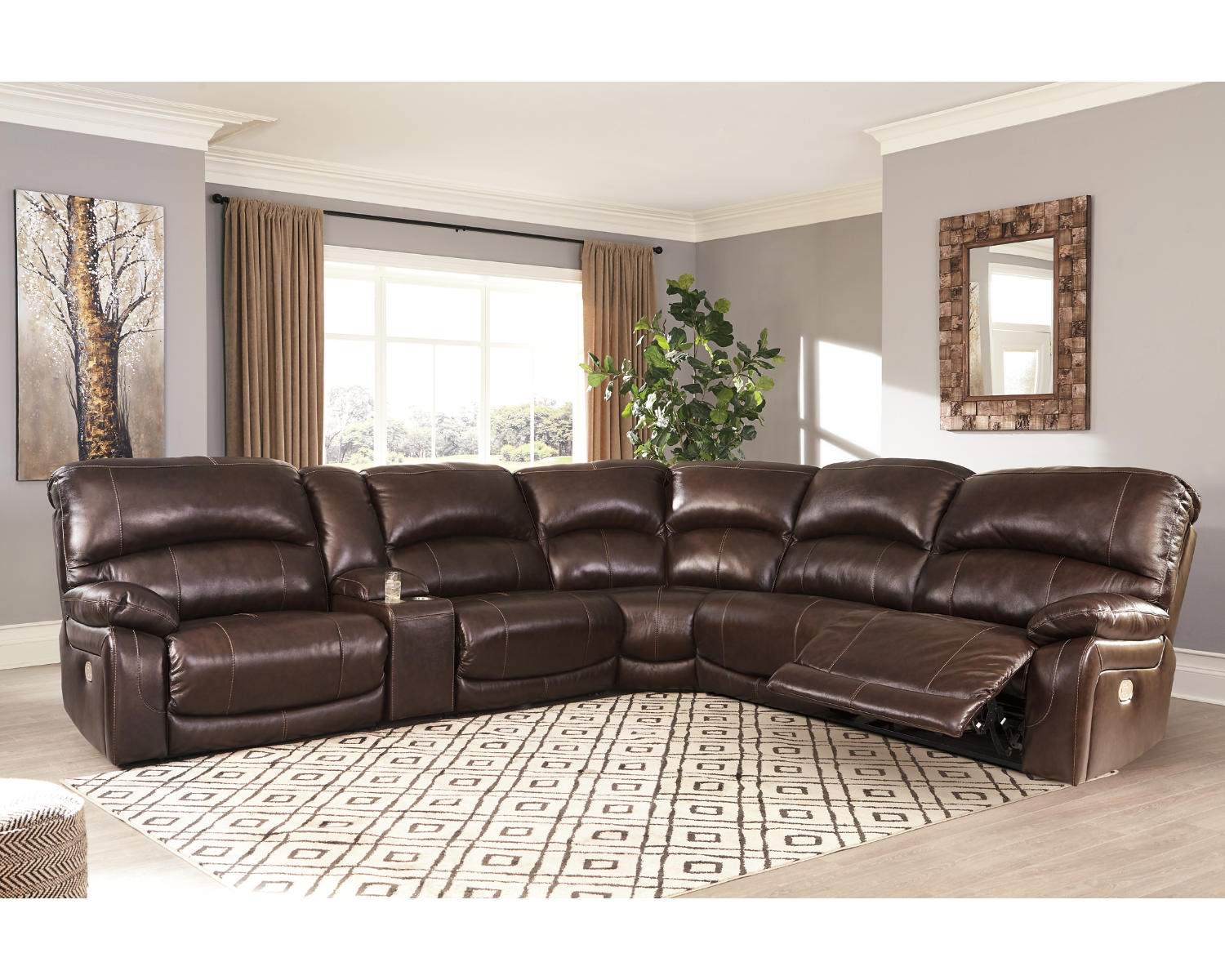 Hallstrung 6-Piece Power Reclining Sectional