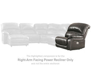 Hallstrung Right-Arm Facing Power Recliner