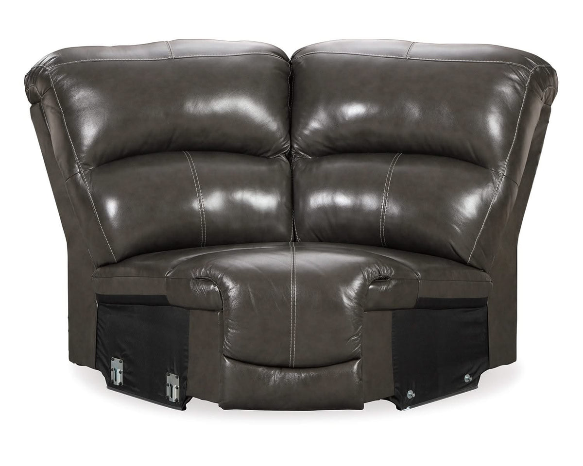 Hallstrung 5-Piece Power Reclining Sectional with Chaise