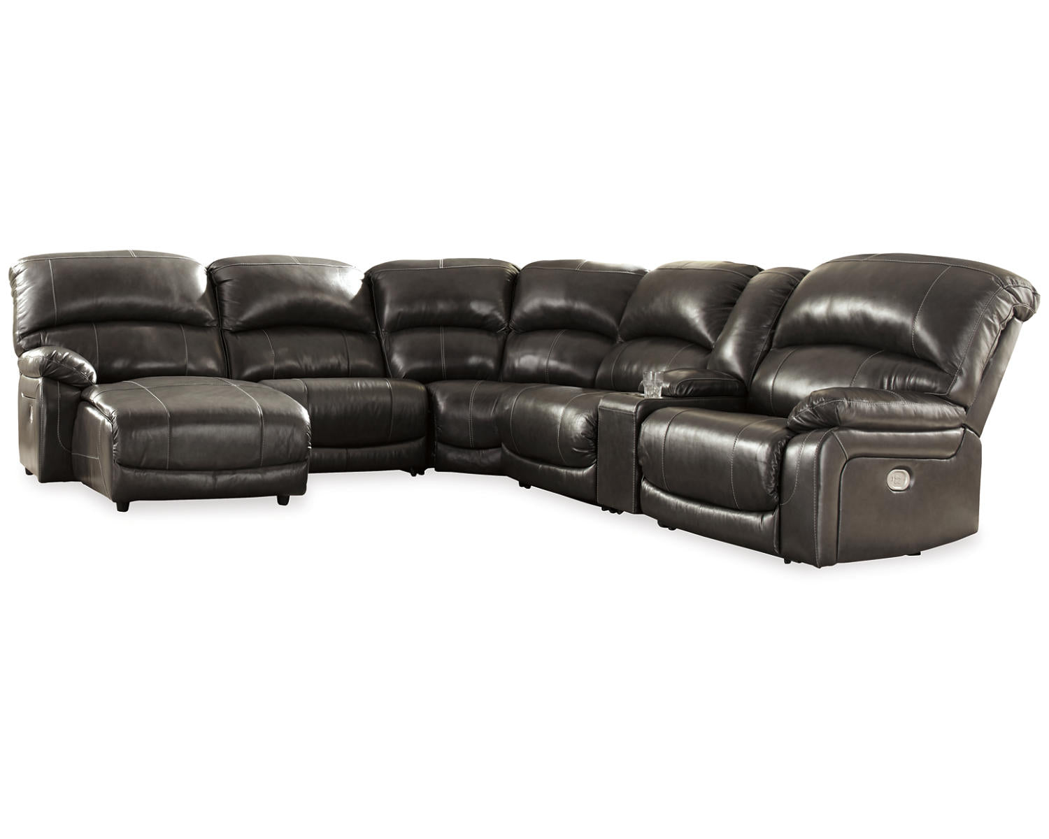 Hallstrung 6-Piece Power Reclining Sectional with Chaise