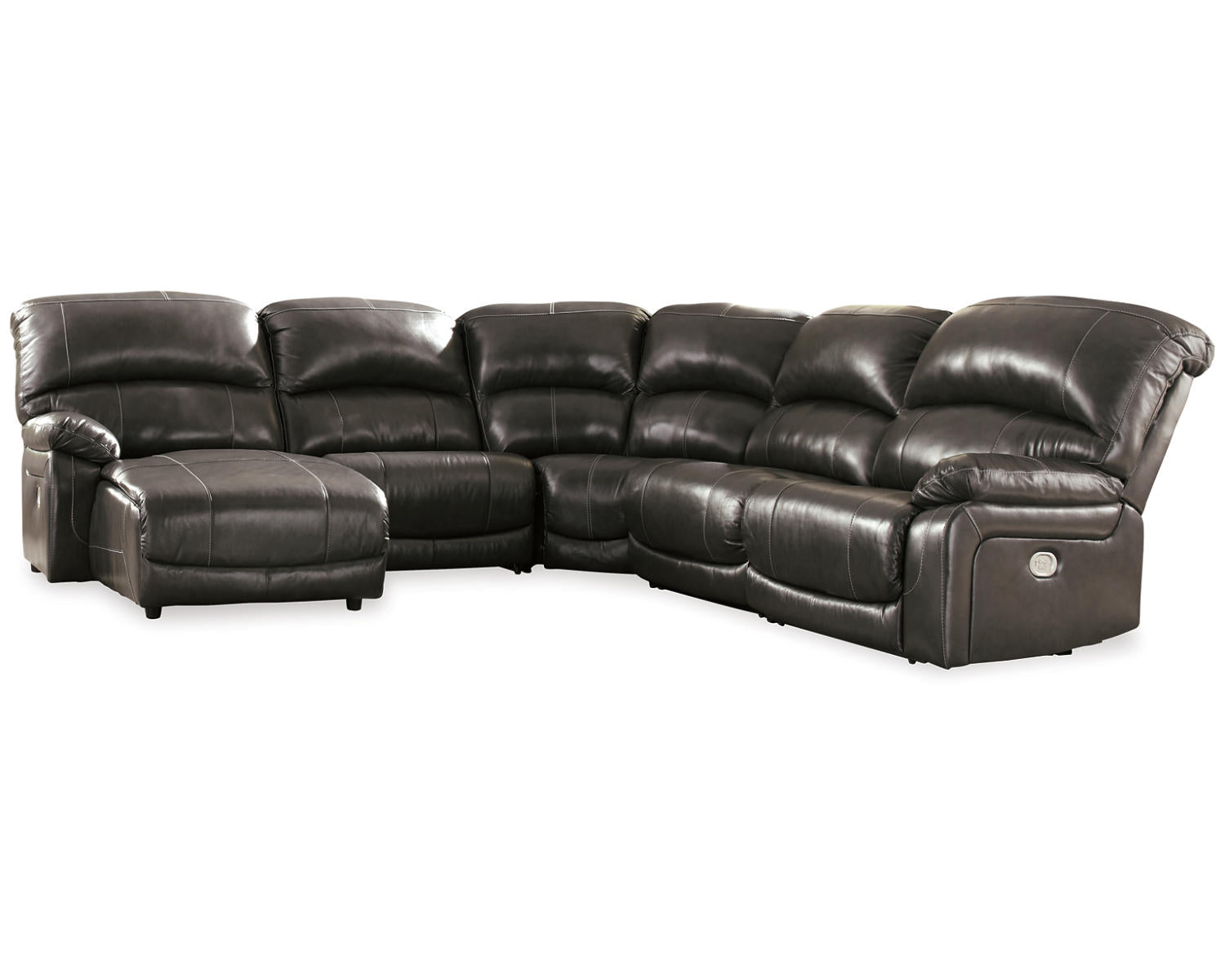 Hallstrung 5-Piece Power Reclining Sectional with Chaise