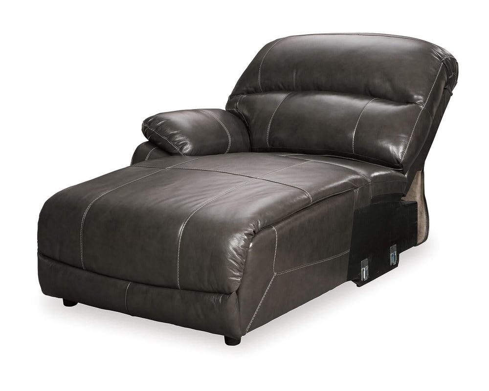 Hallstrung Left-Arm Facing Power Reclining Back Chaise