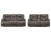 Wurstrow Power Reclining Sofa and Loveseat