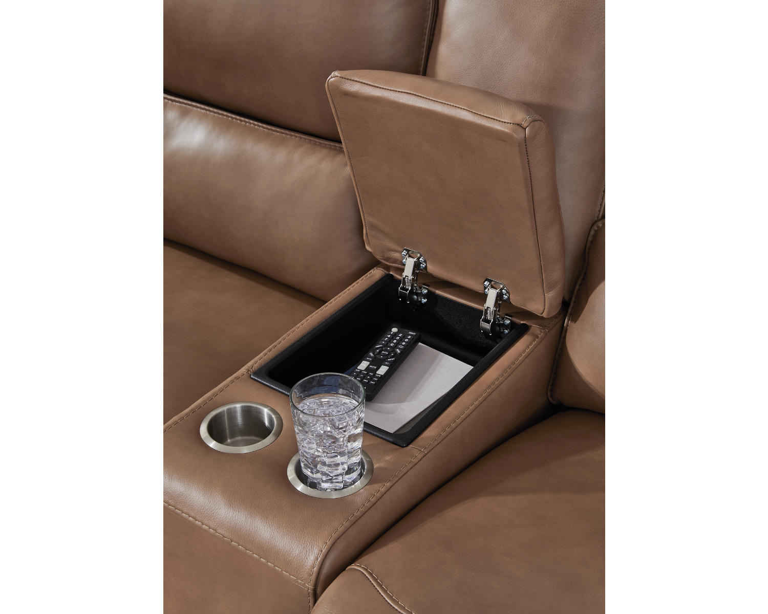 DeepWakes Power Reclining Loveseat with Console