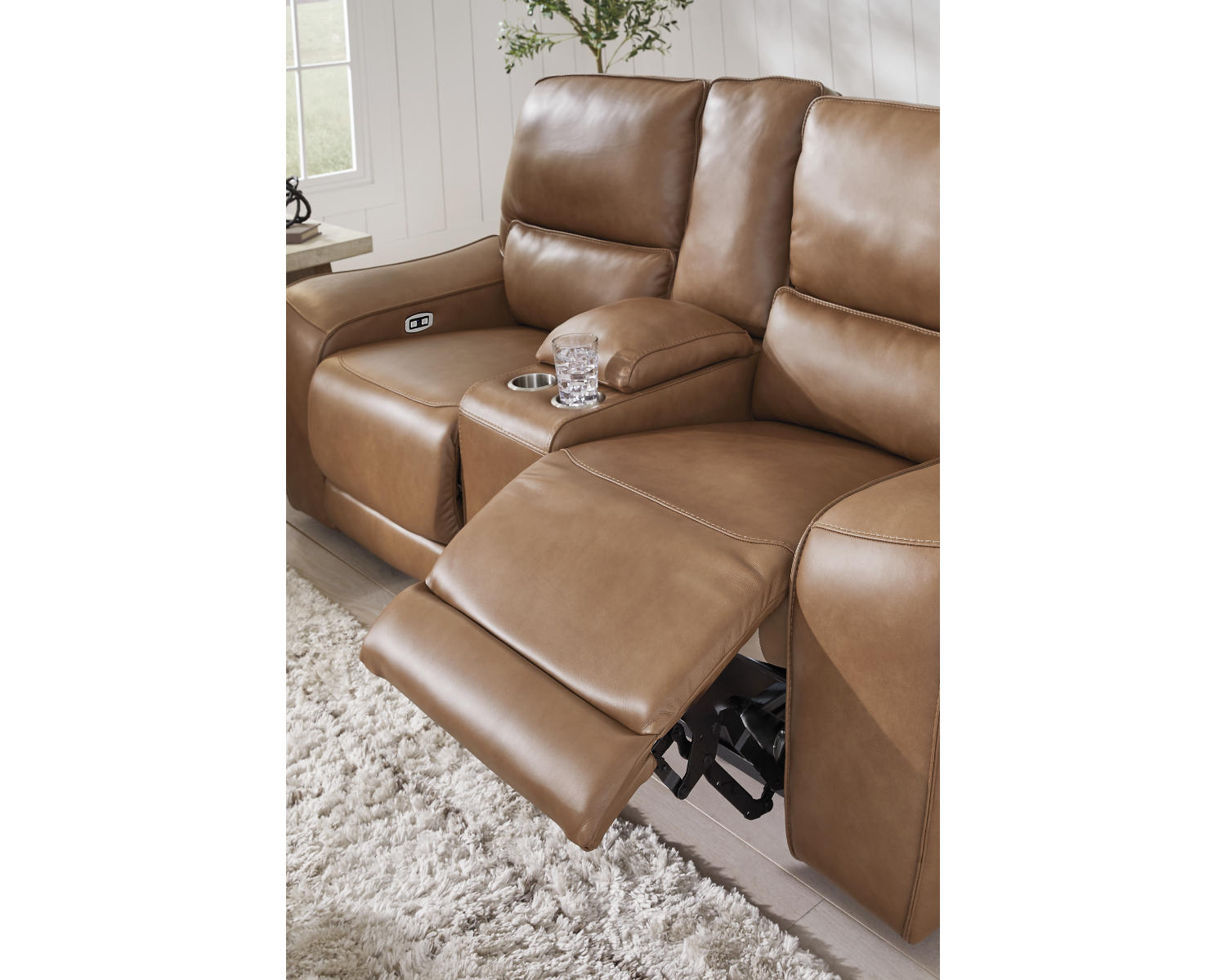 DeepWakes Power Reclining Loveseat with Console