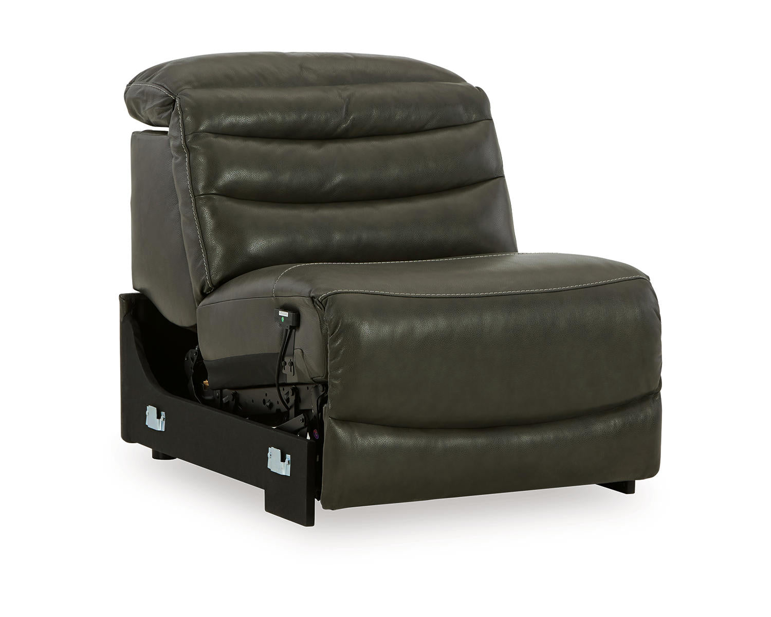 Center Line 3-Piece Sectional Sofa and 3-Piece Loveseat with Console