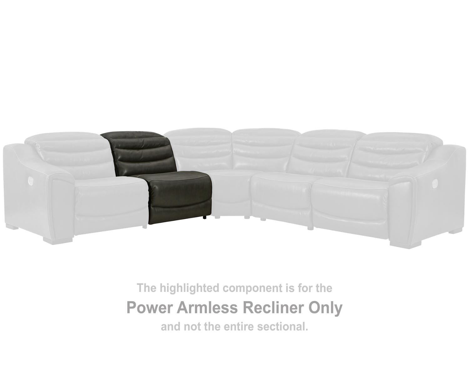 Center Line Power Armless Recliner
