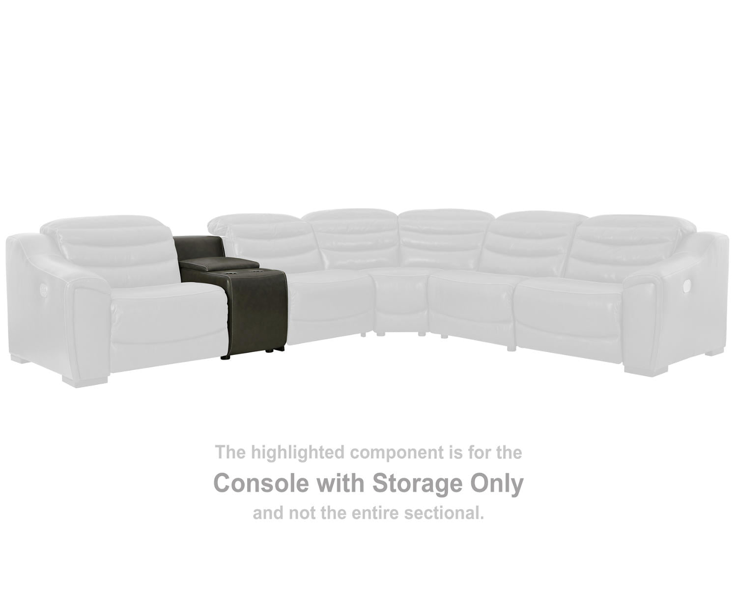 Center Line Console with Storage
