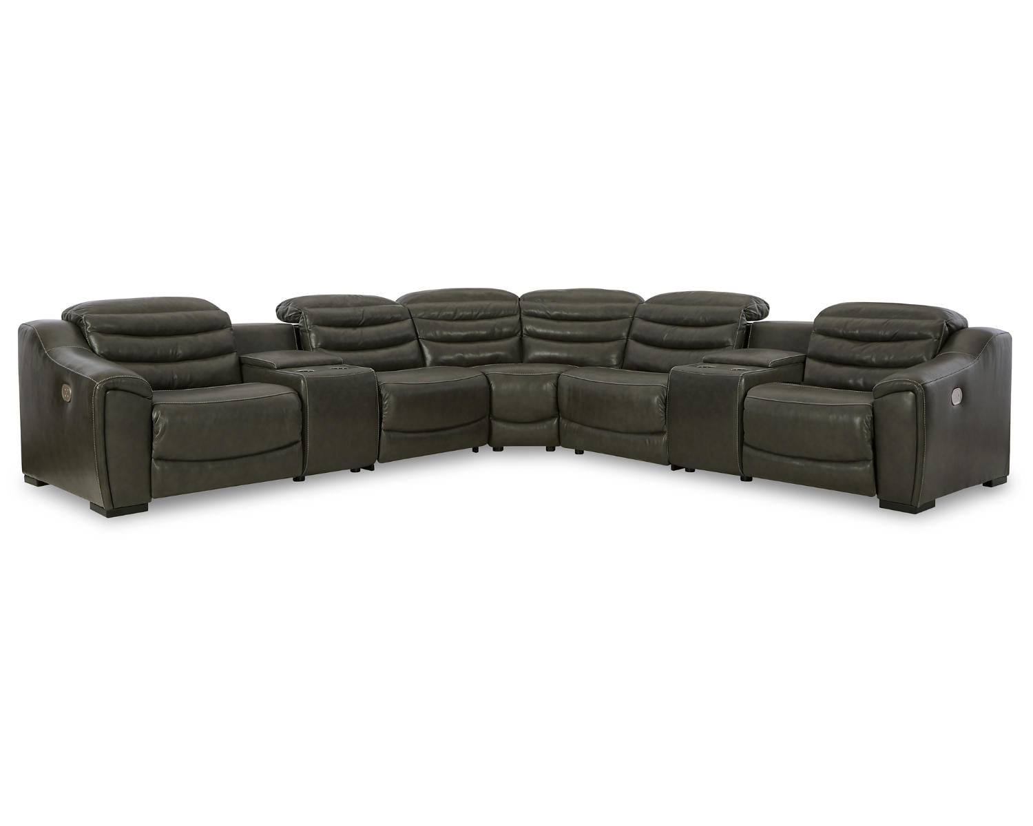 Center Line 7-Piece Power Reclining Sectional