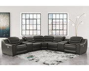 Center Line 7-Piece Power Reclining Sectional