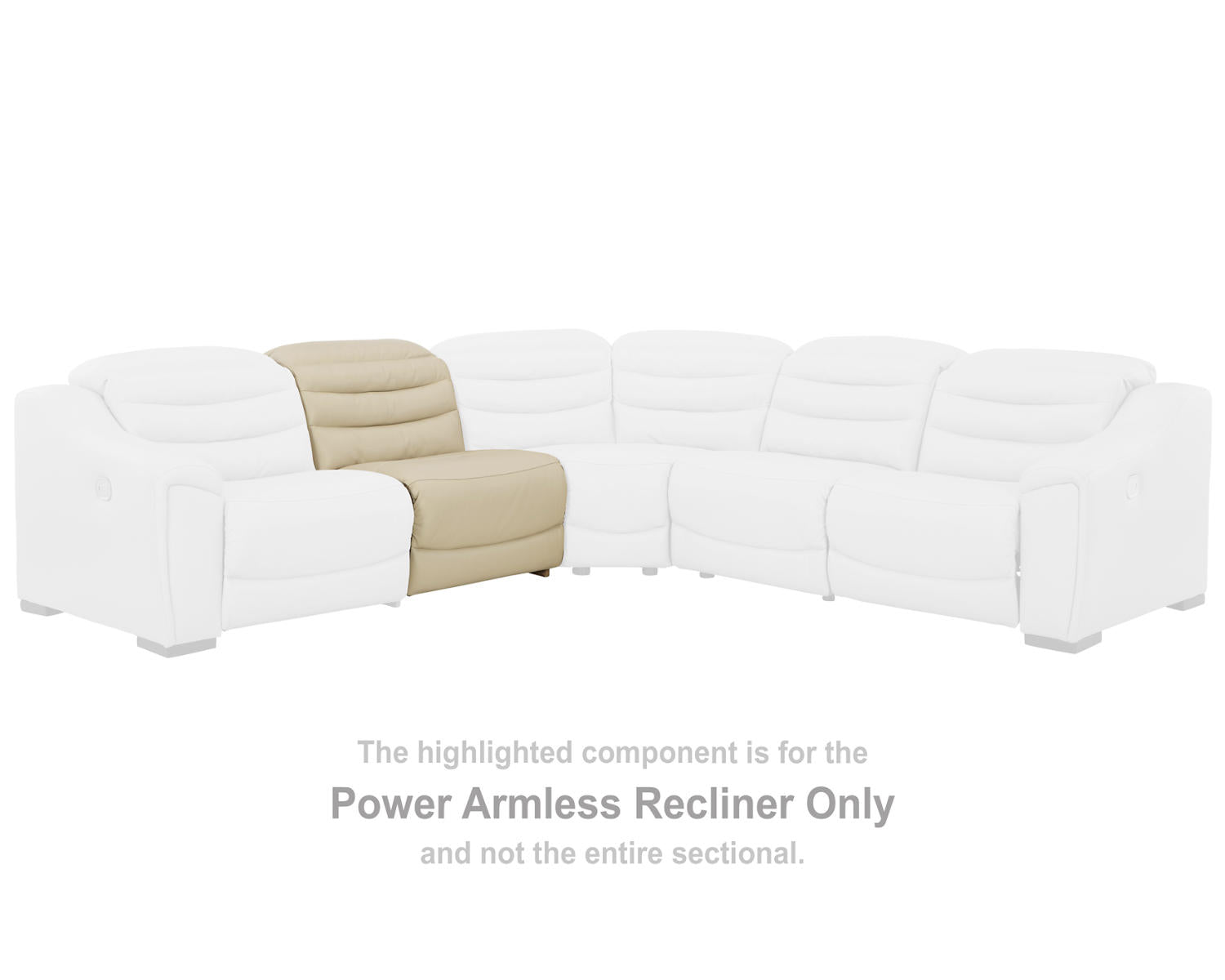 Center Line Power Armless Recliner