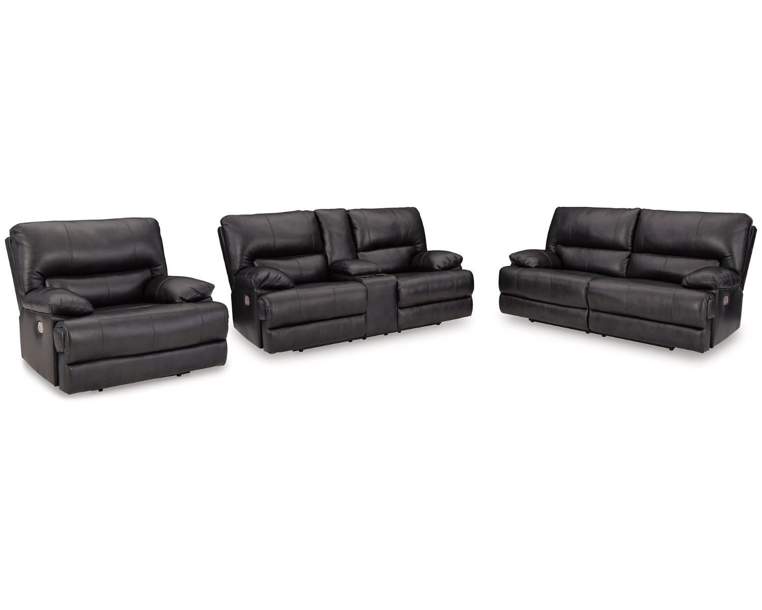 Mountainous Power Reclining Sofa, Loveseat and Recliner