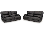 Mountainous Power Reclining Sofa and Loveseat