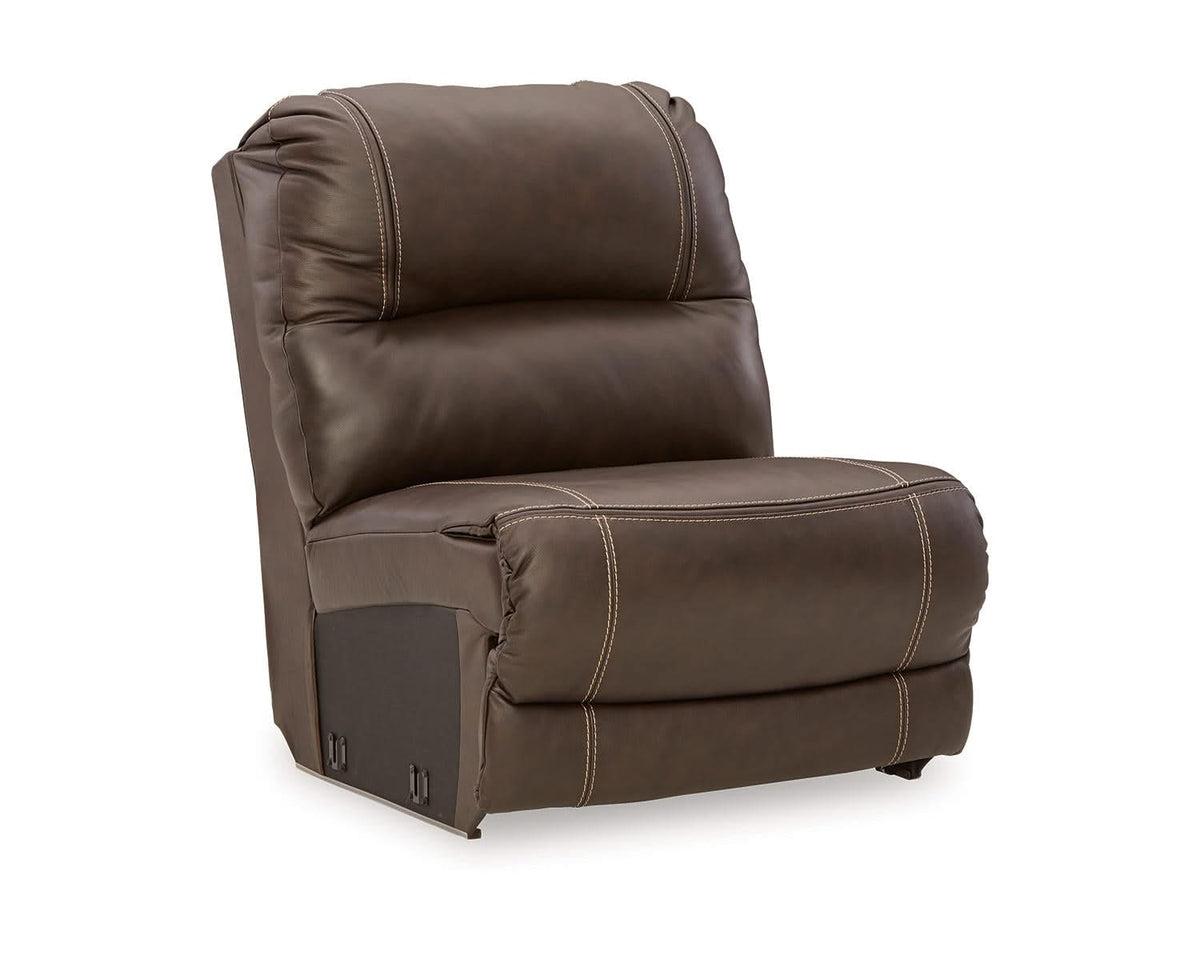 Sofá reclinable de 3 piezas y loveseat de 3 piezas con consola Dunleith