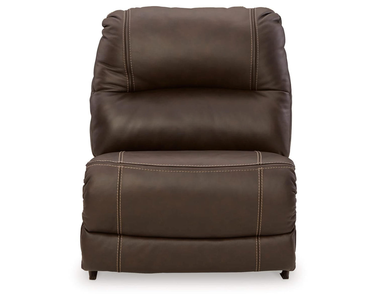 Sofá reclinable de 3 piezas y loveseat de 3 piezas con consola Dunleith
