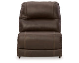 Sofá reclinable de 3 piezas y loveseat de 3 piezas con consola Dunleith