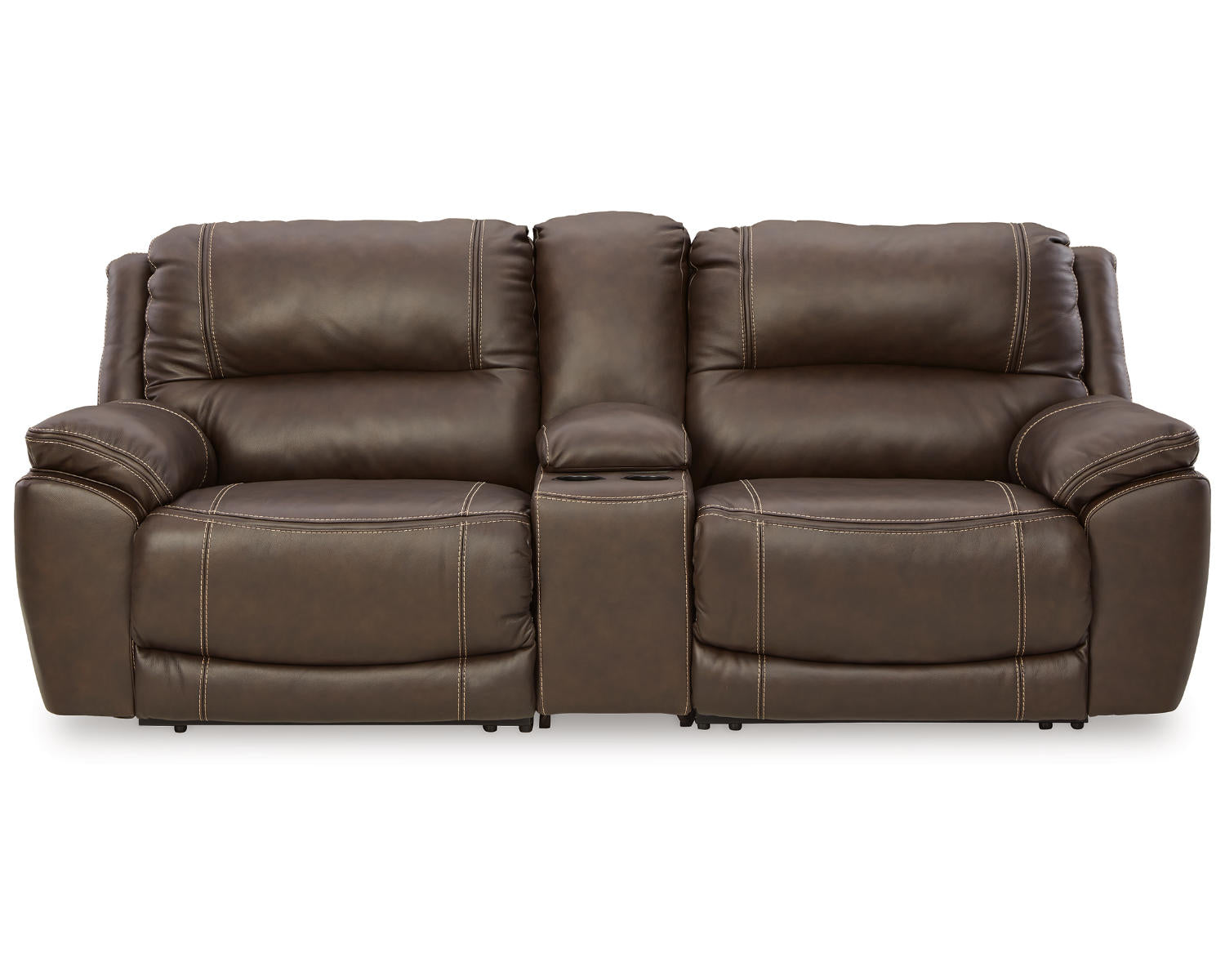 Dunleith 3-Piece Power Reclining Loveseat with Console
