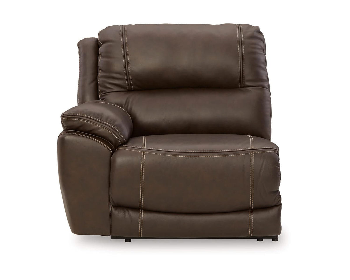 Sofá reclinable de 3 piezas y loveseat de 3 piezas con consola Dunleith