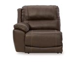 Sofá reclinable de 3 piezas y loveseat de 3 piezas con consola Dunleith