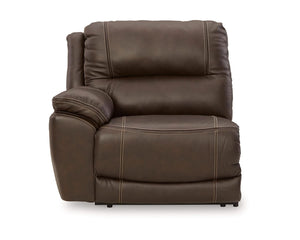 Sofá reclinable de 3 piezas y loveseat de 3 piezas con consola Dunleith