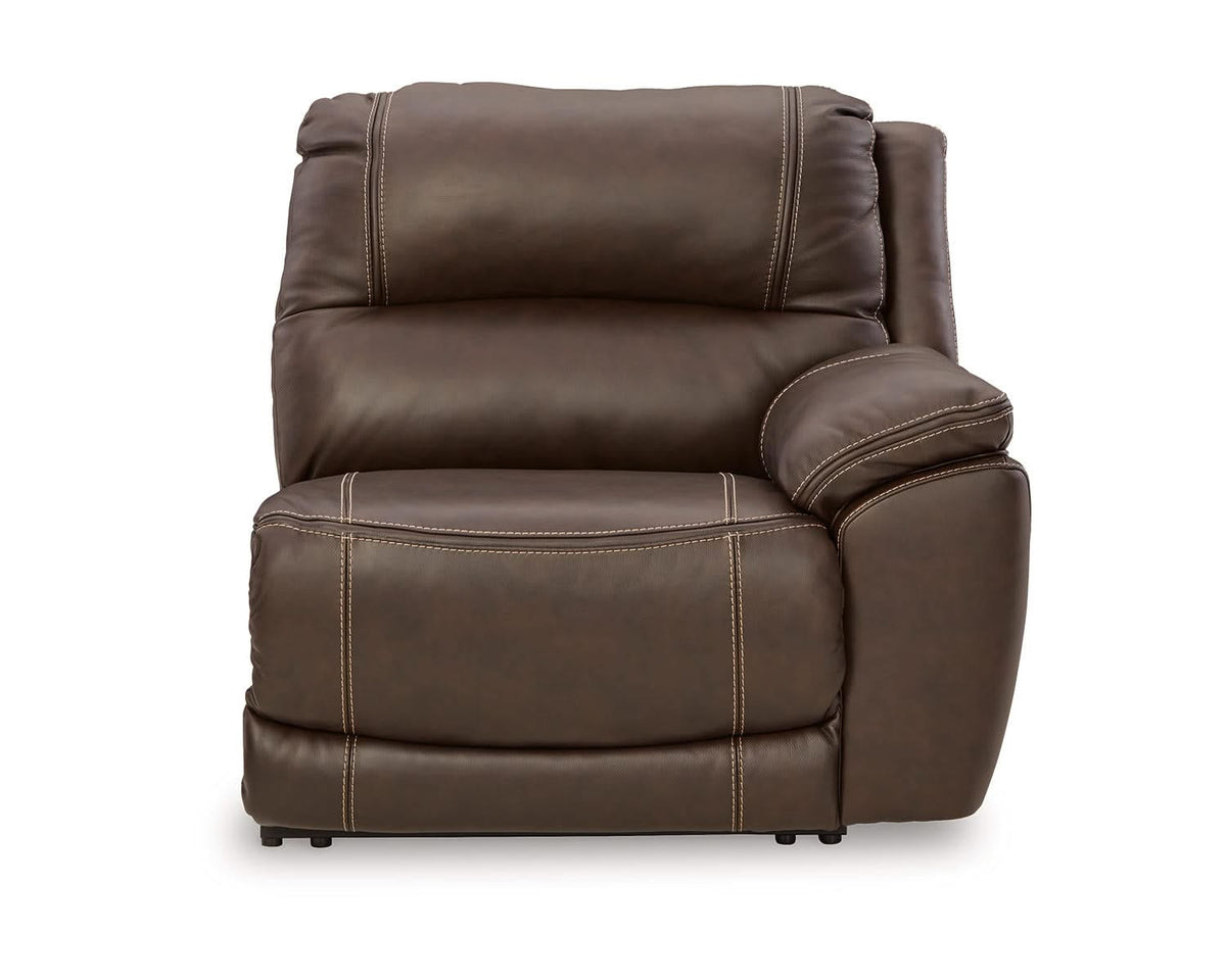 Sofá reclinable de 3 piezas y loveseat de 3 piezas con consola Dunleith