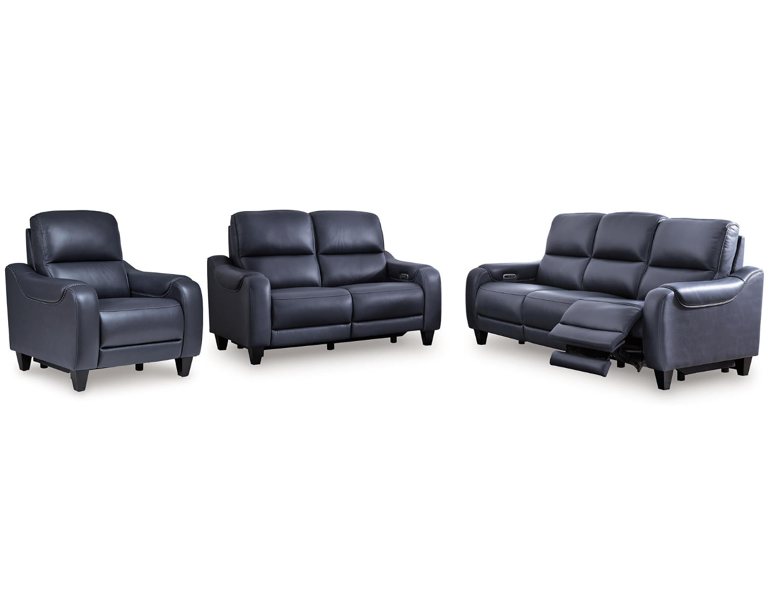 Mercomatic Power Reclining Sofa, Loveseat and Recliner