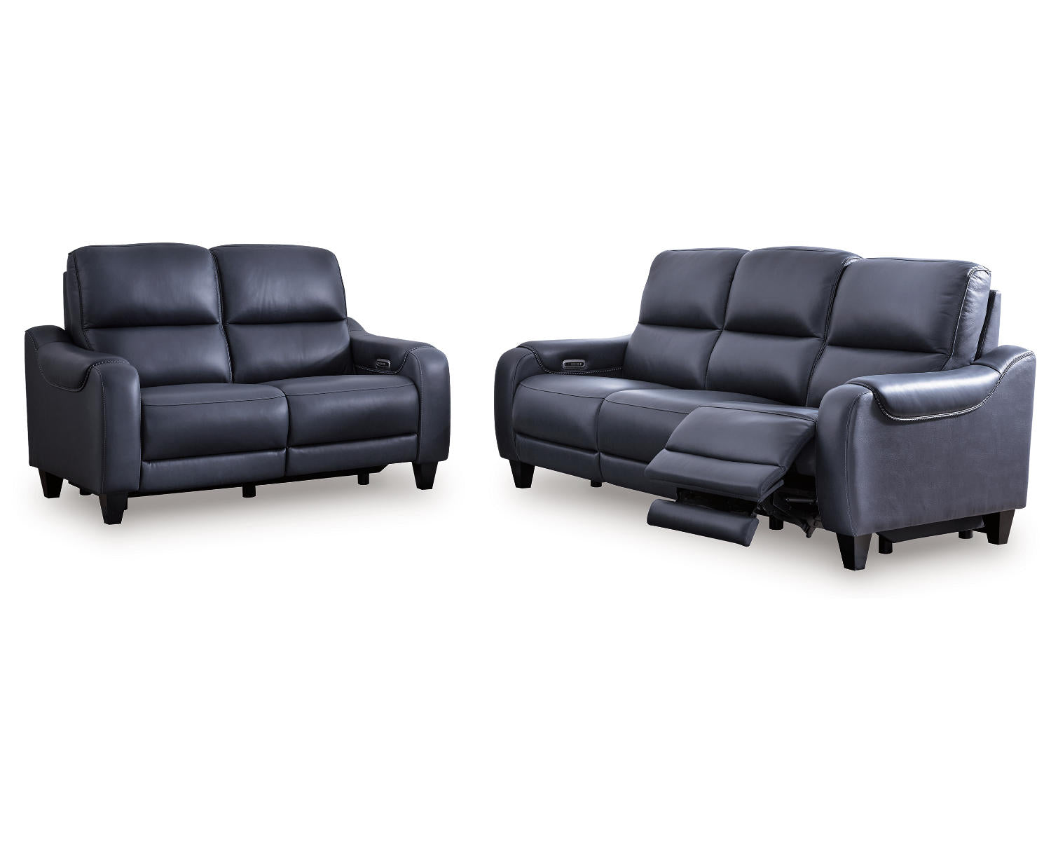Mercomatic Power Reclining Sofa and Loveseat