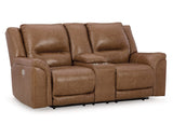 Trasimeno Power Reclining Loveseat with Console