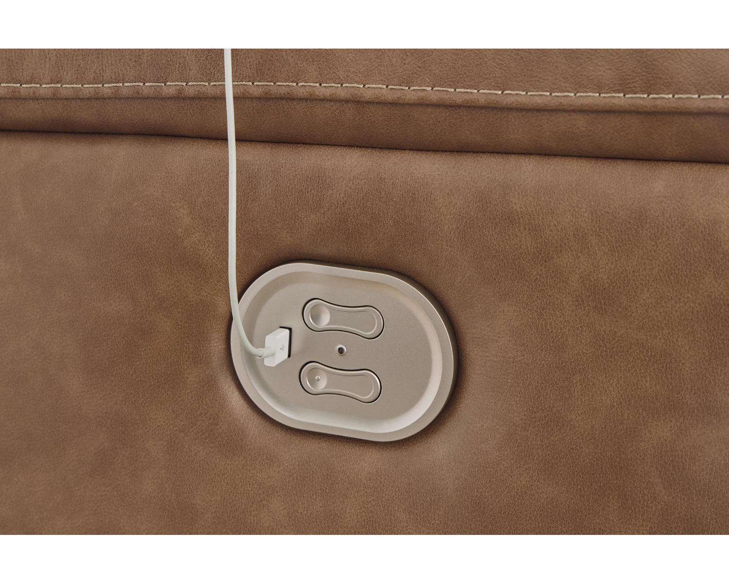 Trasimeno Power Reclining Loveseat with Console