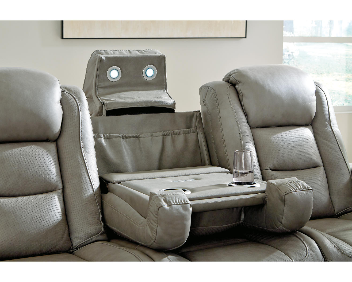 The Man-Den Power Reclining Sofa