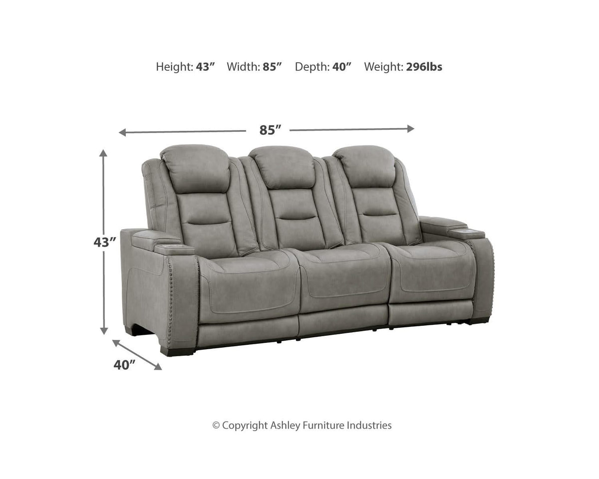 The Man-Den Power Reclining Sofa