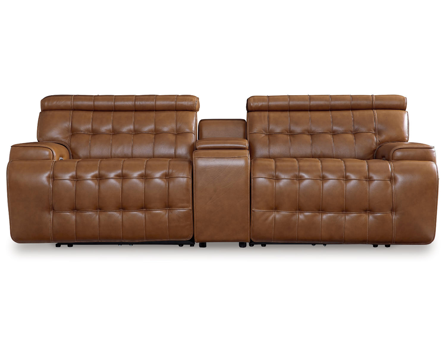 Temmpton 3-Piece Power Reclining Sectional Loveseat with Console