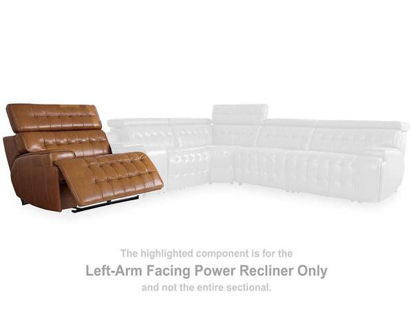 Sillón reclinable eléctrico con brazo izquierdo Temppton