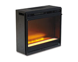 Mueble para TV Wynnlow de 63" con chimenea eléctrica